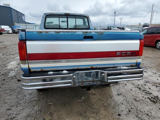 1FTHF26G7KPB46178 - 1989 FORD F250 TWO TONE photo 6