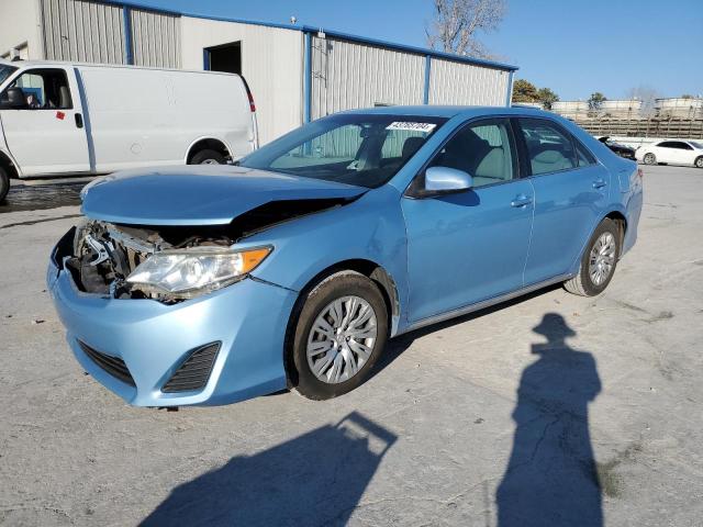 4T1BF1FK9CU620859 - 2012 TOYOTA CAMRY BASE BLUE photo 1