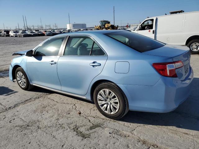 4T1BF1FK9CU620859 - 2012 TOYOTA CAMRY BASE BLUE photo 2