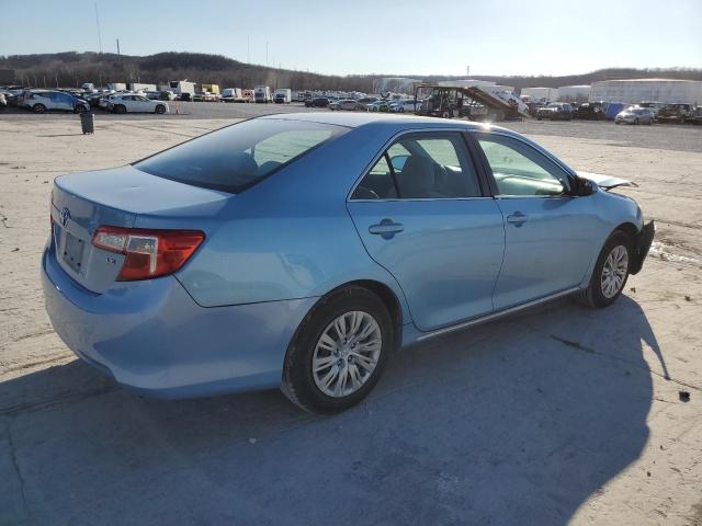 4T1BF1FK9CU620859 - 2012 TOYOTA CAMRY BASE BLUE photo 3