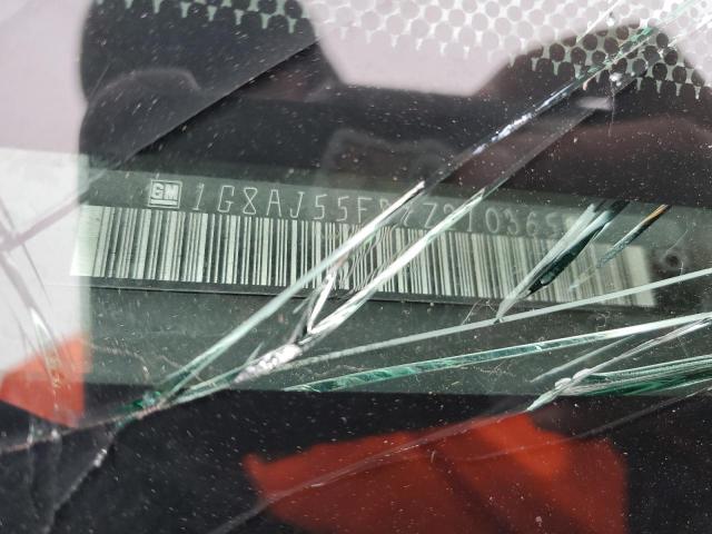 1G8AJ55F97Z210365 - 2007 SATURN ION LEVEL 2 白色 照片 12