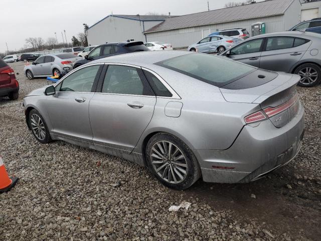 3LN6L5A94LR609586 - 2020 LINCOLN MKZ SILVER photo 2