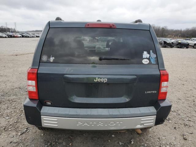 1J8FT48W28D544272 - 2008 JEEP PATRIOT LIMITED BLUE photo 6