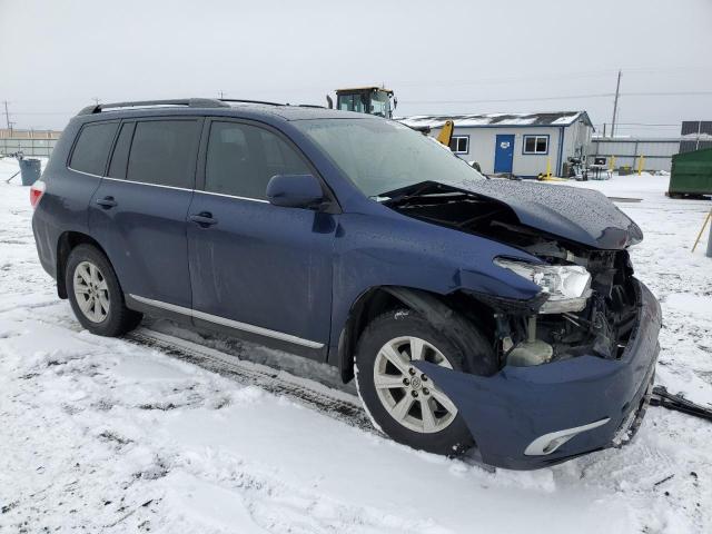 5TDBK3EH8BS081882 - 2011 TOYOTA HIGHLANDER BASE أزرق صورة 4