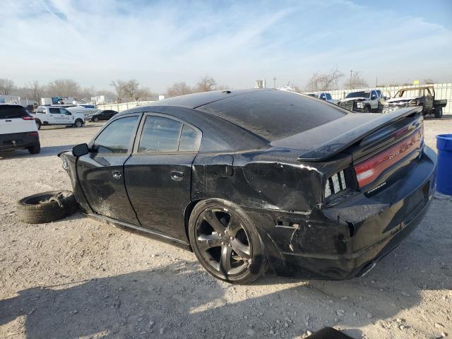 2C3CDXCT2EH183487 - 2014 DODGE CHARGER R/T BLACK photo 2