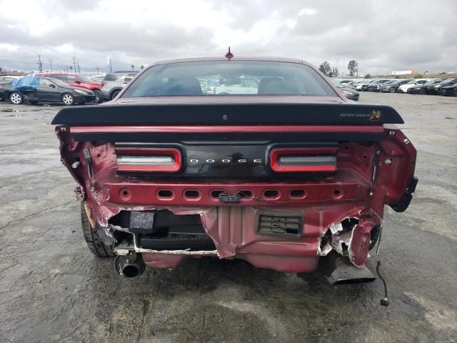 2C3CDZFJ4LH221630 - 2020 DODGE CHALLENGER R/T SCAT PACK BURGUNDY photo 6
