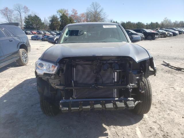 3TMCZ5AN2NM523602 - 2022 TOYOTA TACOMA DOUBLE CAB GRAY photo 5