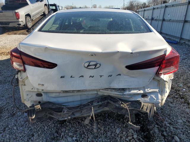 5NPD74LFXKH425610 - 2019 HYUNDAI ELANTRA SE WHITE photo 6