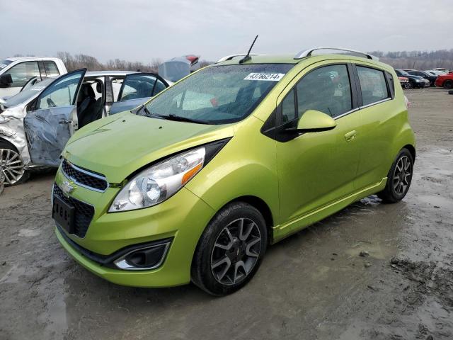 KL8CF6S91DC501325 - 2013 CHEVROLET SPARK 2LT GREEN photo 1