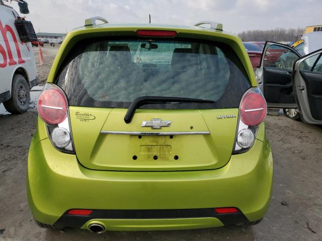 KL8CF6S91DC501325 - 2013 CHEVROLET SPARK 2LT GREEN photo 6