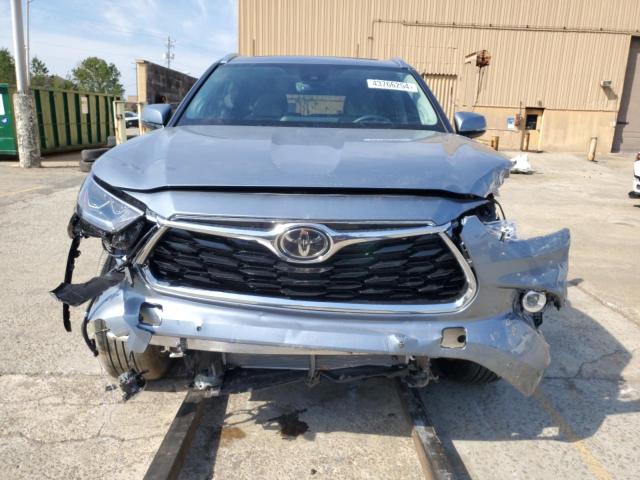 5TDKDRAH1PS020187 - 2023 TOYOTA HIGHLANDER L BLUE photo 5