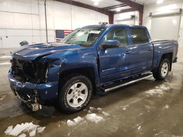 3GCUKREC9HG337356 - 2017 CHEVROLET 1500 K1500 LT BLUE photo 1