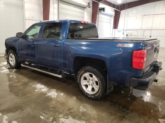 3GCUKREC9HG337356 - 2017 CHEVROLET 1500 K1500 LT BLUE photo 2