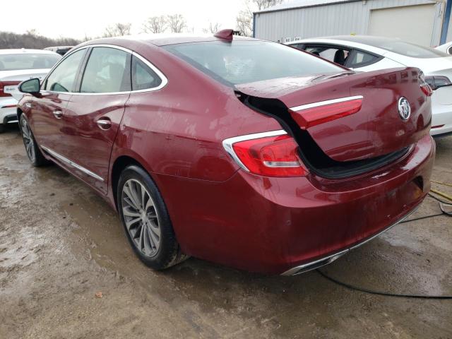 1G4ZP5SS6HU159958 - 2017 BUICK LACROSSE ESSENCE ბურგუნდია ფოტო 2