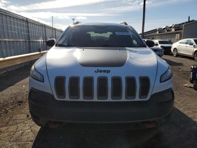1C4PJMBS1FW740020 - 2015 JEEP CHEROKEE TRAILHAWK WHITE photo 5