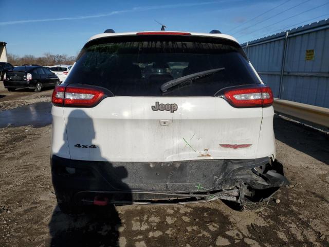 1C4PJMBS1FW740020 - 2015 JEEP CHEROKEE TRAILHAWK WHITE photo 6