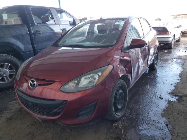 JM1DE1KY7E0176708 - 2014 MAZDA MAZDA2 SPORT RED photo 1