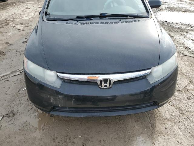 1HGFA16848L023206 - 2008 HONDA CIVIC EX BLACK photo 11