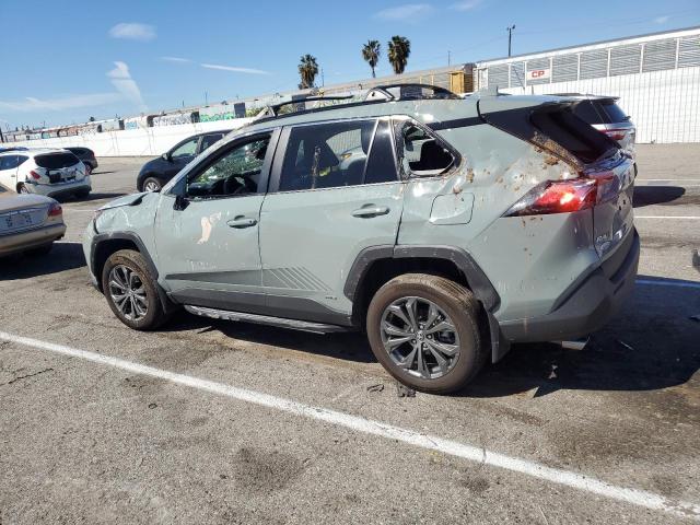 4T3B6RFV3NU103057 - 2022 TOYOTA RAV4 XLE PREMIUM GRAY photo 2