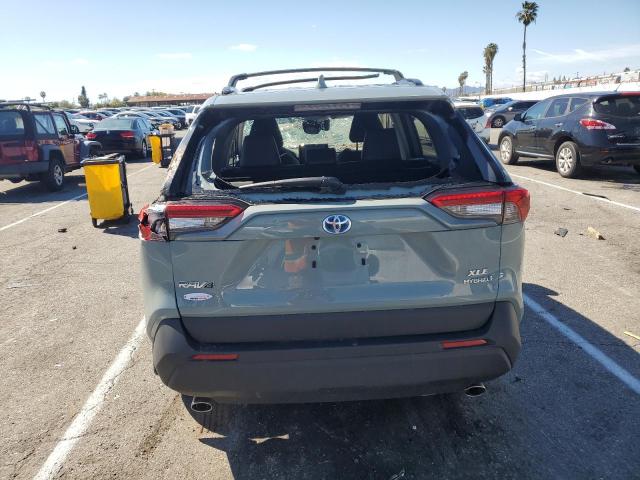 4T3B6RFV3NU103057 - 2022 TOYOTA RAV4 XLE PREMIUM GRAY photo 6