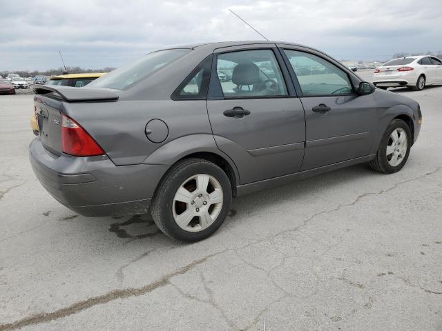 1FAHP34N16W144657 - 2006 FORD FOCUS ZX4 GRAY photo 3