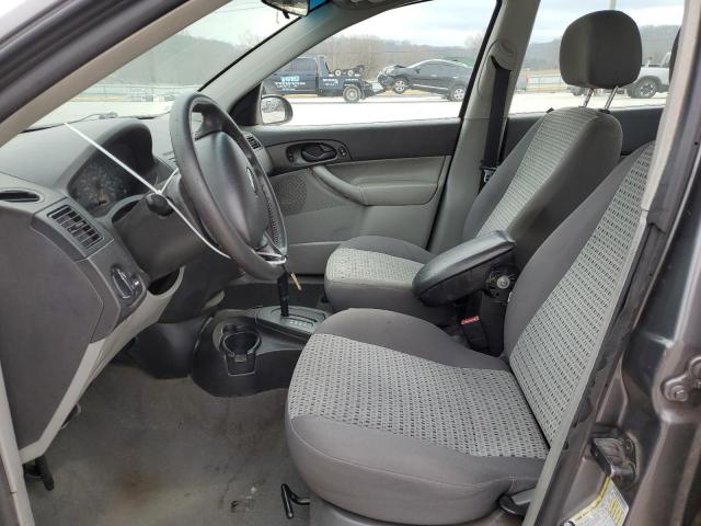 1FAHP34N16W144657 - 2006 FORD FOCUS ZX4 GRAY photo 7