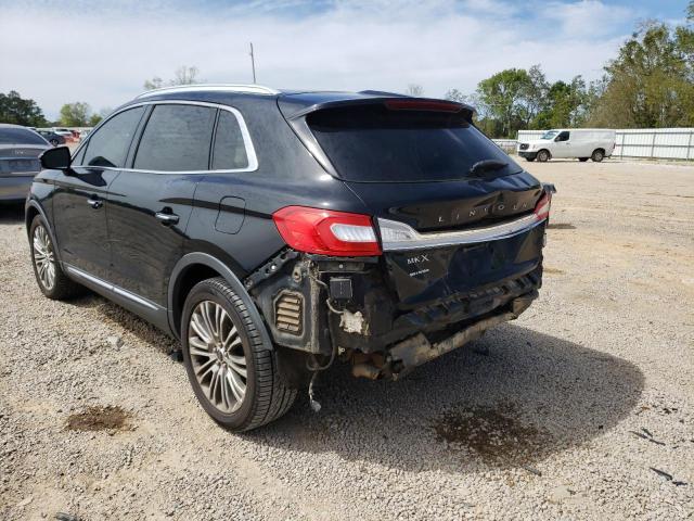 2LMPJ6LR2HBL33979 - 2017 LINCOLN MKX RESERVE Սև լուսանկար 2