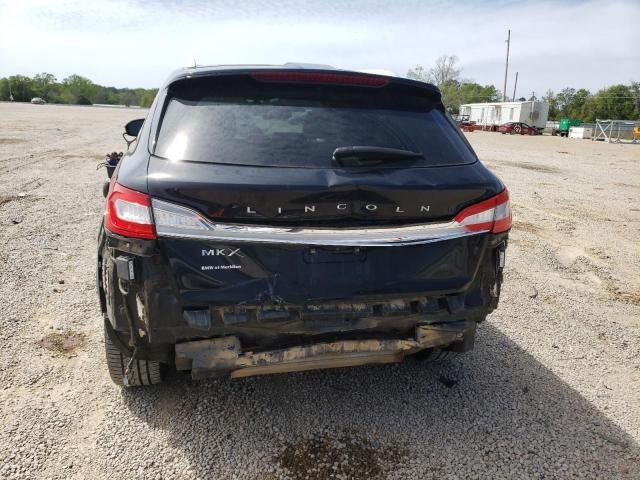 2LMPJ6LR2HBL33979 - 2017 LINCOLN MKX RESERVE Սև լուսանկար 6