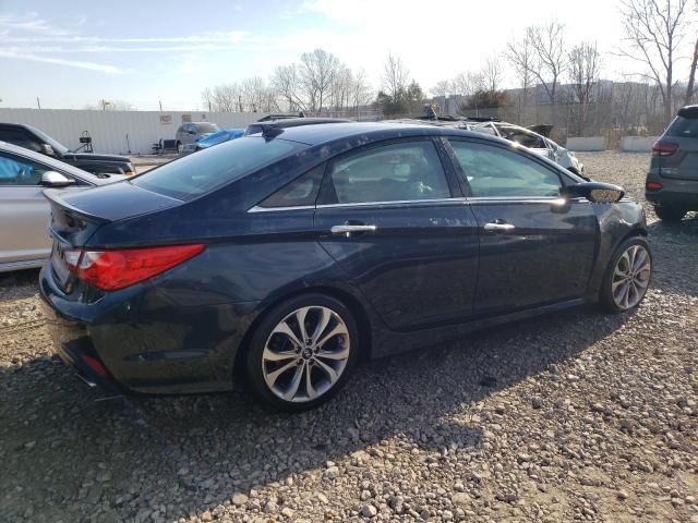 5NPEC4AC1EH853885 - 2014 HYUNDAI SONATA SE BLACK photo 3