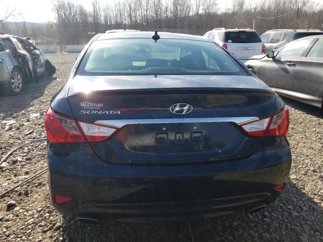 5NPEC4AC1EH853885 - 2014 HYUNDAI SONATA SE BLACK photo 6