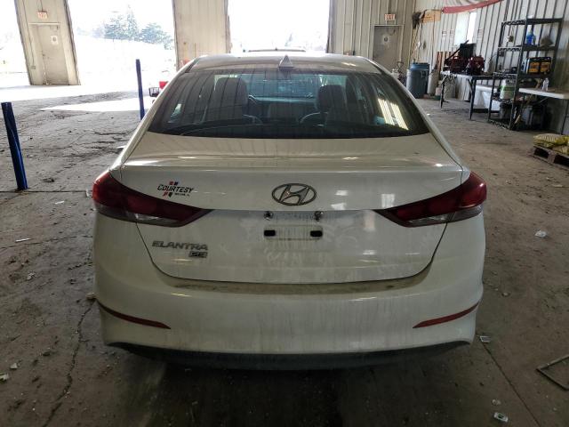 5NPD74LF6HH134384 - 2017 HYUNDAI ELANTRA SE WHITE photo 6