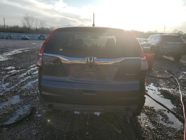 5J6RM3H55FL009680 - 2015 HONDA CR-V EX GRAY photo 6