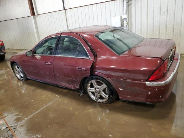 1LNHM87A81Y664100 - 2001 LINCOLN LS 勃艮第红 照片 2