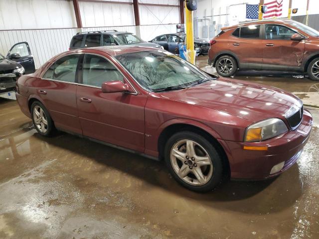 1LNHM87A81Y664100 - 2001 LINCOLN LS 勃艮第红 照片 4