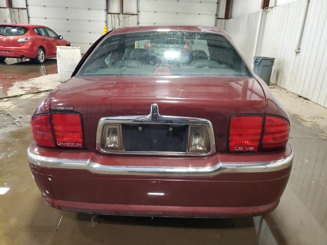 1LNHM87A81Y664100 - 2001 LINCOLN LS 勃艮第红 照片 6