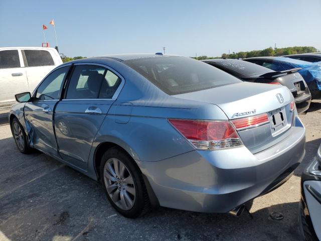 1HGCP3F80BA026216 - 2011 HONDA ACCORD EXL BLUE photo 2