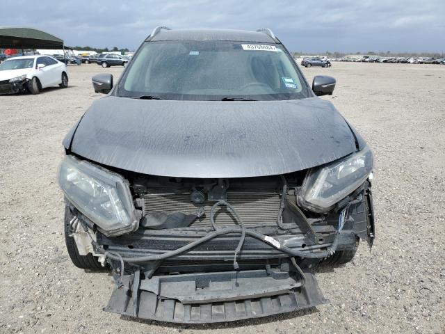 5N1AT2MT7EC792239 - 2014 NISSAN ROGUE S GRAY photo 5