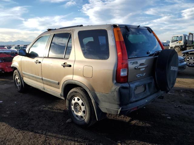 SHSRD78854U241647 - 2004 HONDA CR-V EX GOLD photo 2