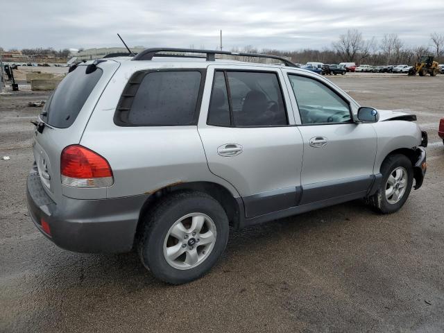 KM8SC73D85U969242 - 2005 HYUNDAI SANTA FE 4 GLS SILVER photo 3