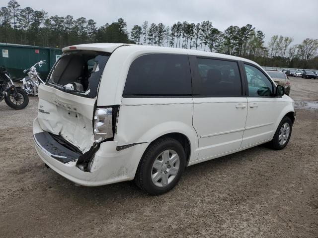 2D4RN4DG6BR742602 - 2011 DODGE GRAND CARA EXPRESS WHITE photo 3