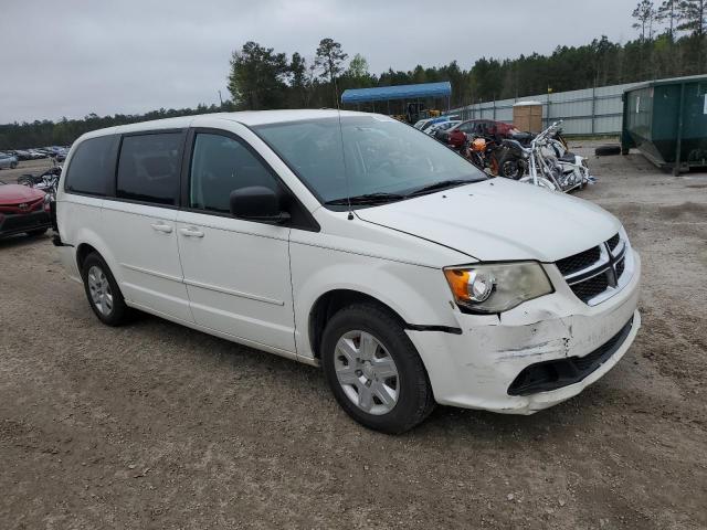 2D4RN4DG6BR742602 - 2011 DODGE GRAND CARA EXPRESS WHITE photo 4