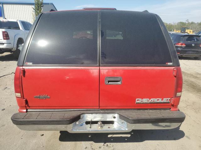 1GNEC13R7XJ570716 - 1999 CHEVROLET TAHOE C1500 RED photo 6