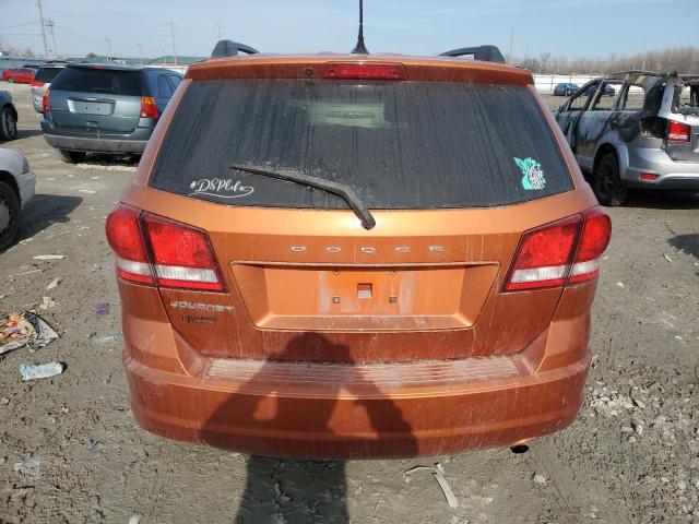 3D4PG4FB1BT562105 - 2011 DODGE JOURNEY EXPRESS ORANGE photo 6