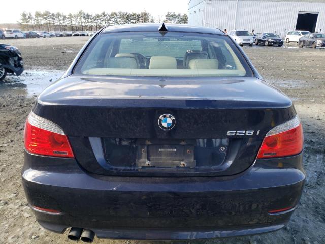 WBANV1C55AC388957 - 2010 BMW 528 XI BLUE photo 6