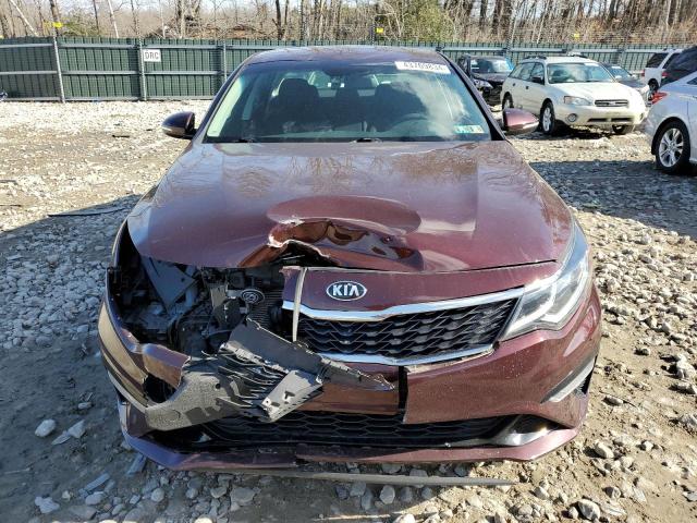 5XXGT4L3XLG425215 - 2020 KIA OPTIMA LX PURPLE photo 5