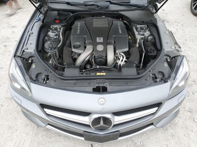 WDDJK7EA3DF004741 - 2013 MERCEDES-BENZ SL 63 AMG GRAY photo 11