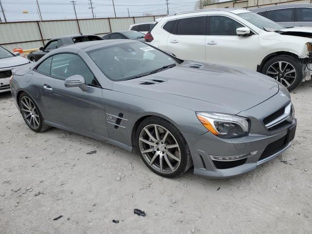 WDDJK7EA3DF004741 - 2013 MERCEDES-BENZ SL 63 AMG GRAY photo 4