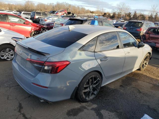 2HGFE1E50NH474217 - 2022 HONDA CIVIC SI GRAY photo 3