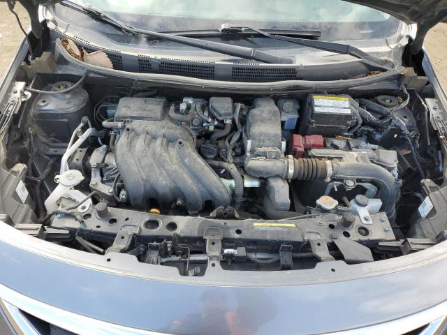 3N1CN7AP5JL858543 - 2018 NISSAN VERSA S GRAY photo 11