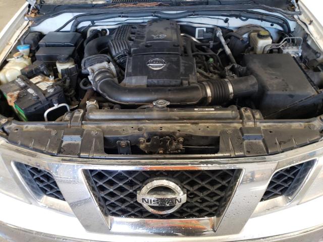 1N6AD0EV3BC417933 - 2011 NISSAN FRONTIER S WHITE photo 11